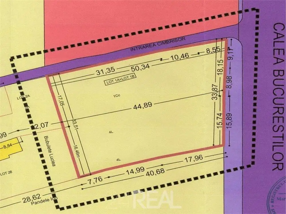 Vanzare Teren Stradal DN1 - central Otopeni  - 1500 mp