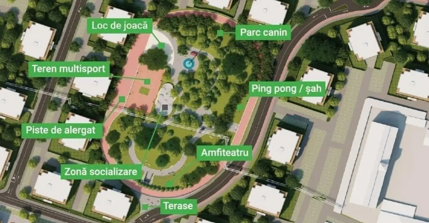 Parcelă lângă parc în ARED City, locul perfect pentru familia ta!