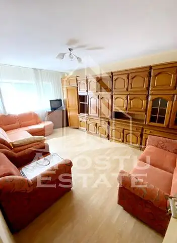 Apartament cu 2 camere decomandat 76 mp,centrală proprie,zona Alfa