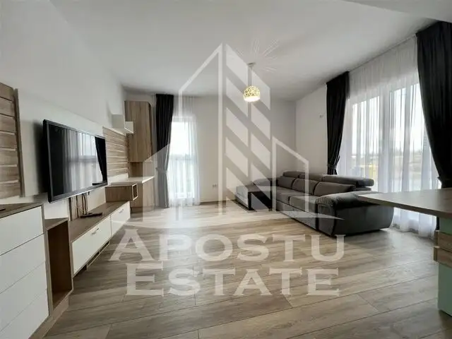 Apartament cu 2 camere complet mobilat si utilat in spate la Lidl