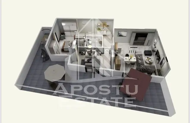 Apartamente premium cu 3 camere, loc de parcare inclus, Torontalului