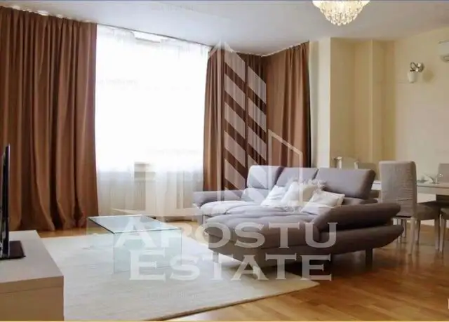 Apartamentdoua camere, open space cu vedere superba spre Bega