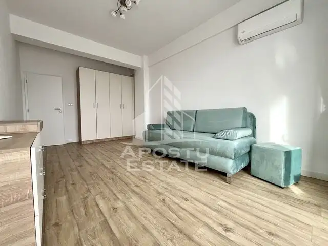 Apartament modern cu o camera, spatios si luminos, bloc cu lift, Giroc