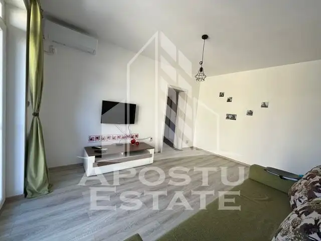 Apartament cu 2 camere, mobilat si utilat , in bloc nou