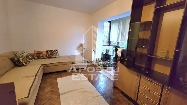 Apartament cu 2 camere, decomandat, centrala proprie, zona Lipovei