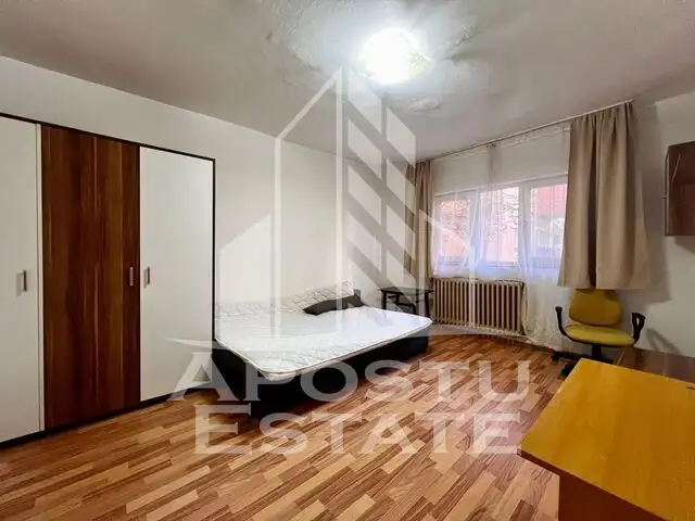 Apartament cu o camera, parter inalt, zona Girocului