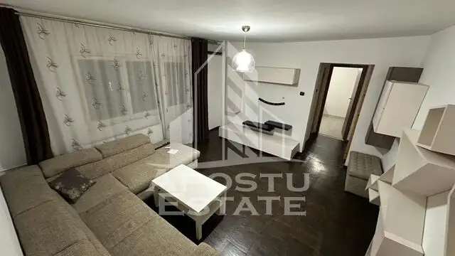 Apartament cu 2 camere, semidecomandat, mobilat si utilat