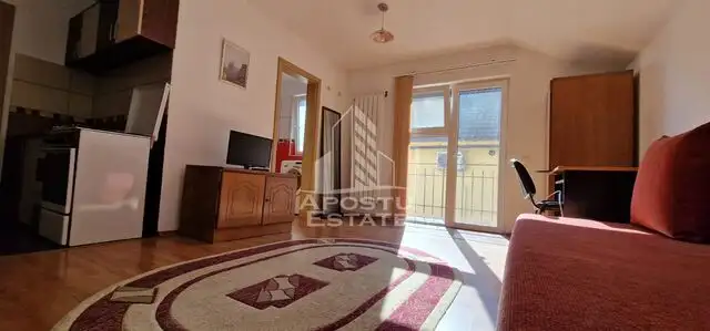 Apartament spatios cu o camera la etj 1 , centrala , AC, Buziasului