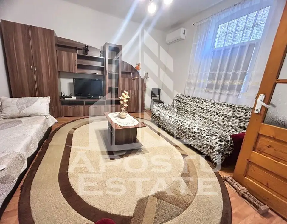 Apartament 1 camera, centrala proprie, zona semicentrala