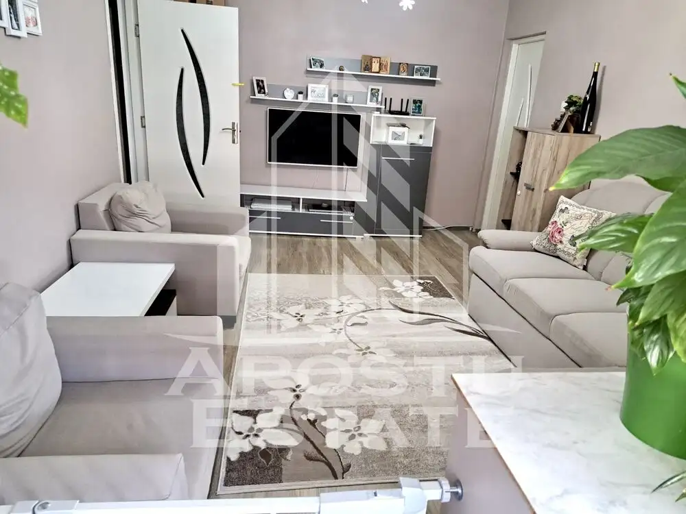 Apartament 2 camere, renovat, centrala proprie, zona Dambovita