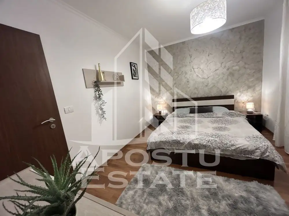 Apartament modern  cu 3 camere, centrala proprie, zona Modern