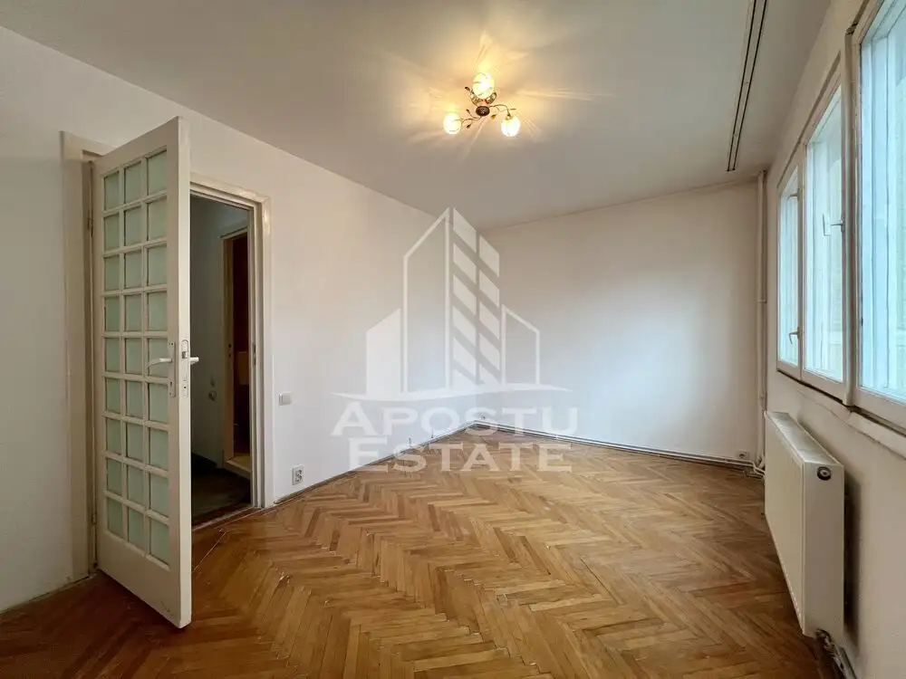 Apartament 2 camere, etaj 2, centrala proprie, zona Tipografilor