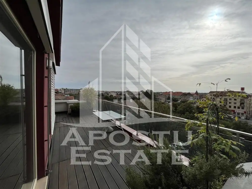 Penthouse cu 3 camere, 134 mp + 2 locuri de parcare, zona Take Ionescu