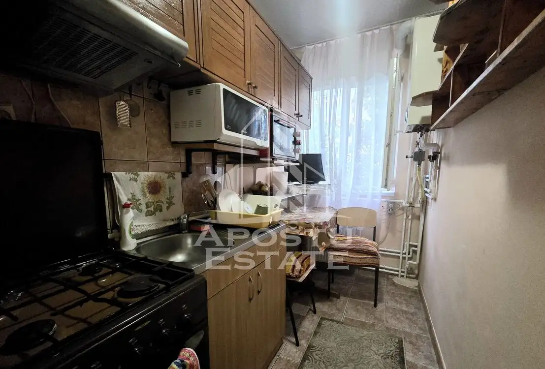 Apartament cu 1 camera, etaj intermediar, centrala proprie, Dacia