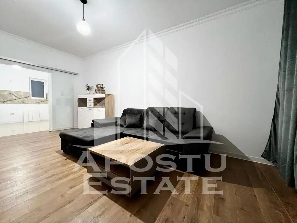 Apartament 2 camere, cu grădină proprie, loc de parcare, zona Giroc