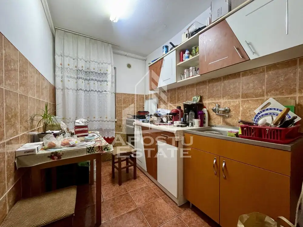 Apartament cu o camera la etajul 2, zona Buziasului