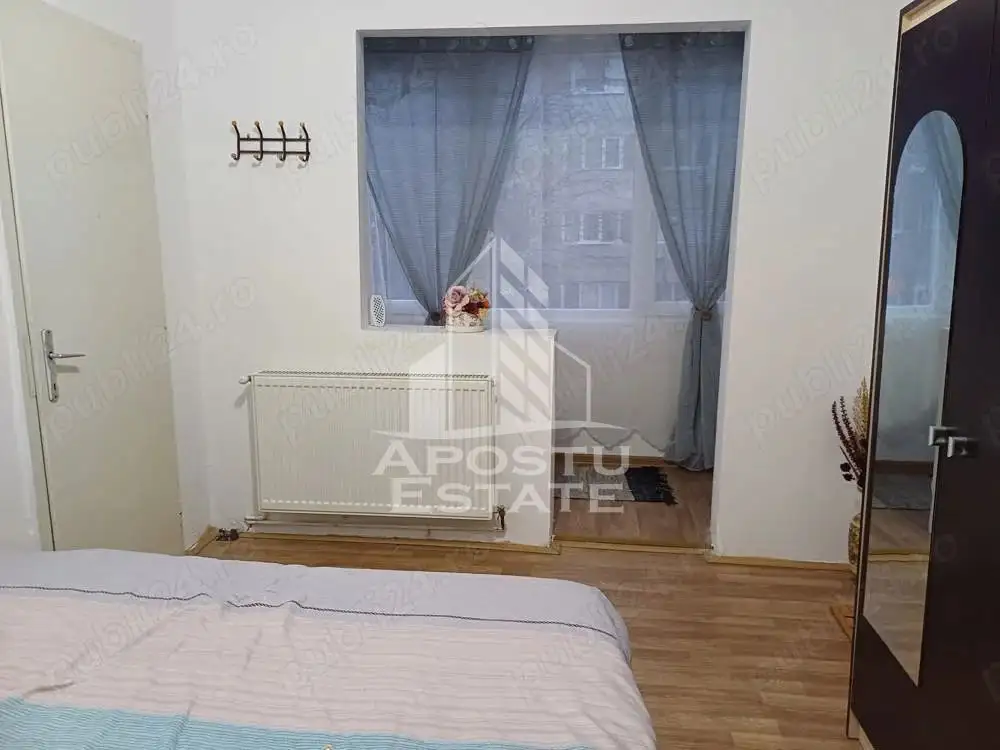 Apartament cu 2 camere, centrala proprie, Circumvalatiunii