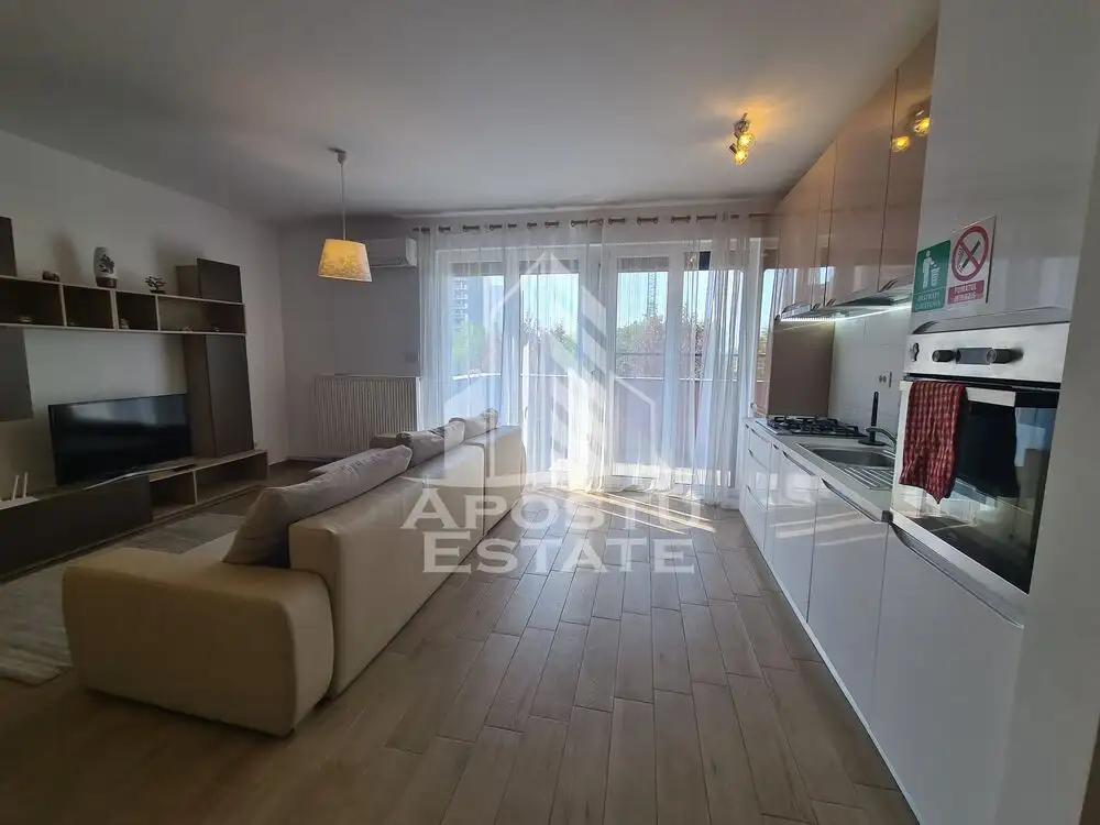 Apartament 2 camere, loc de parcare, centrala proprie, Aradului. Lux!