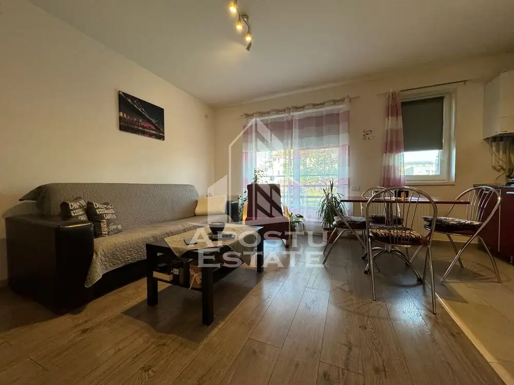 Apartament cu 2 camere, la parter in Giroc la asfalt