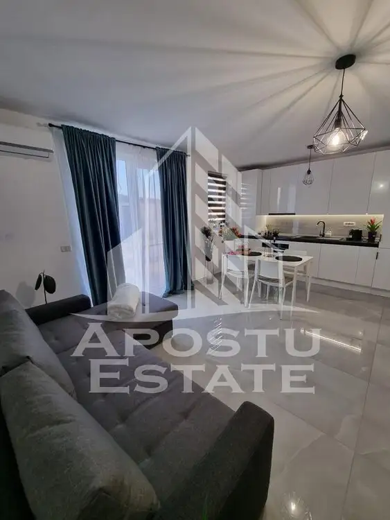 Apartament cu 2 camere complet mobilat si utilat in Braytim la asfalt