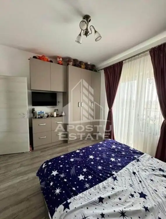 Apartament cu 2 camere, mobilat si utilat,cu balcon si loc de parcare