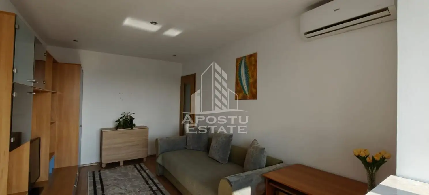 Apartament cu 2 camere , centrala proprie , AC , Zona Sagului