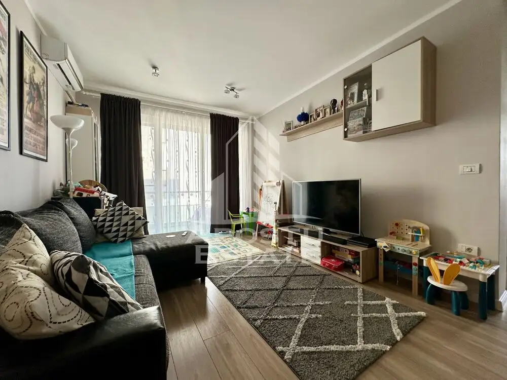 Apartament cu 2 camere, 60 mp utili, etajul intai, Dumbravita