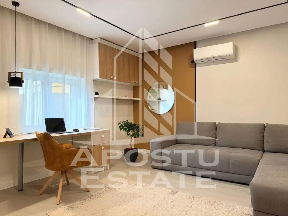 Apartament 1 camera, prima inchiriere , centrala proprie, Elisabetin