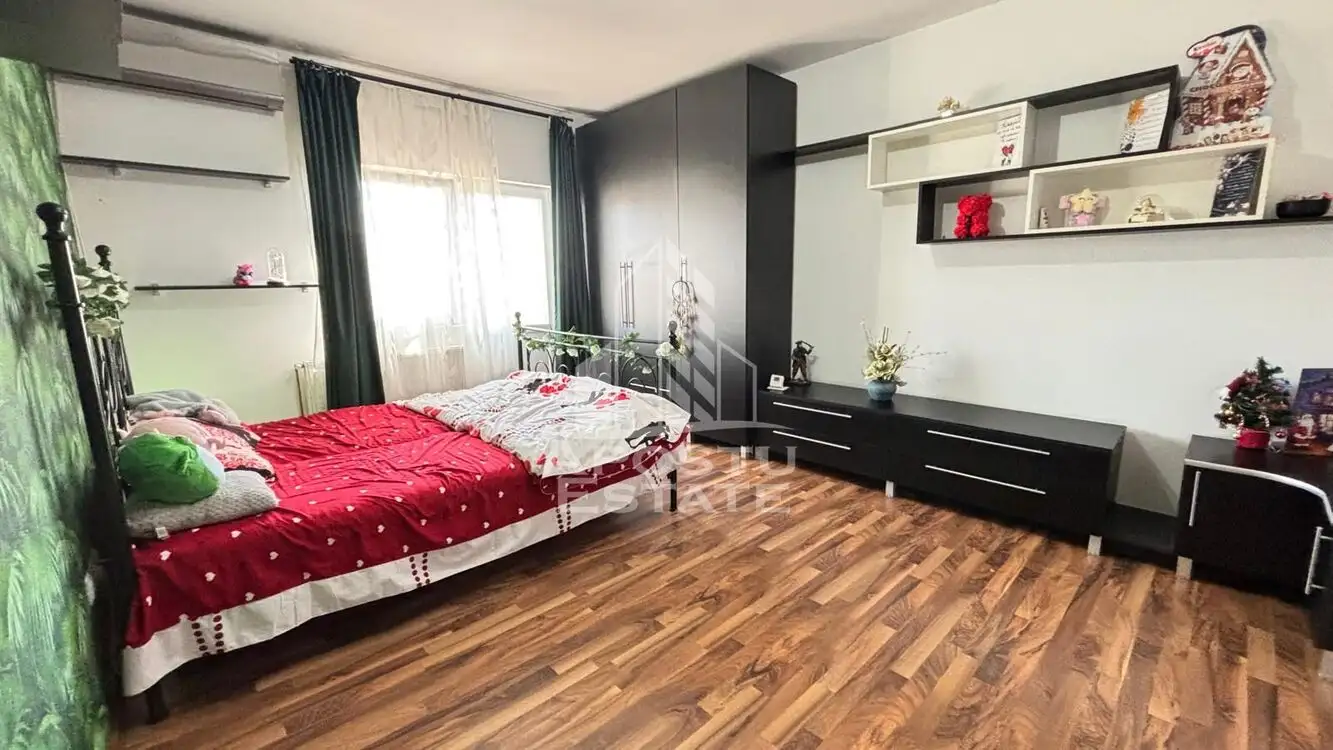 Apartament cu o camera in zona Dambovita, centrala termica