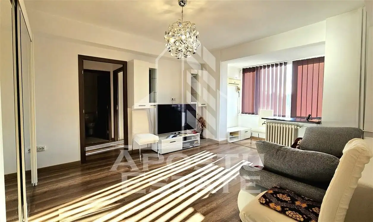 Apartament cu 2 camere 50mp Semidecomandat in zona Centrala