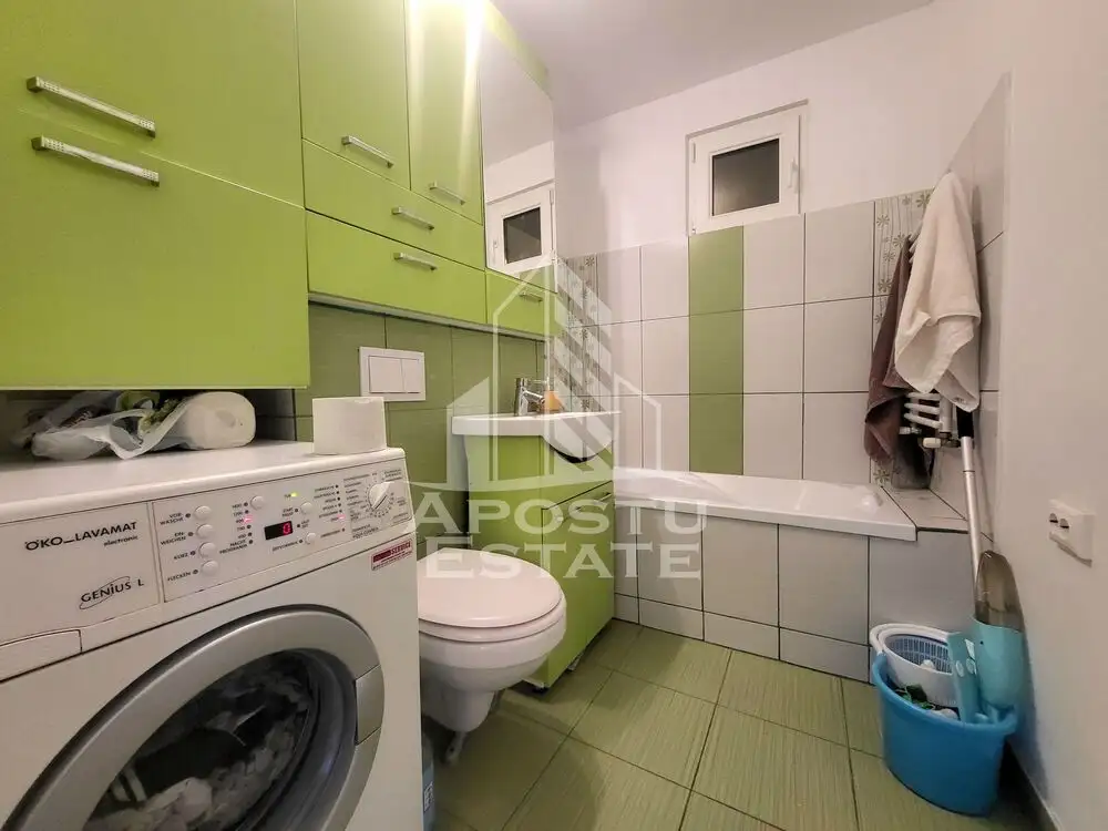 Apartament cu 2 camere, centrala proprie,  renovat, zona Aradului