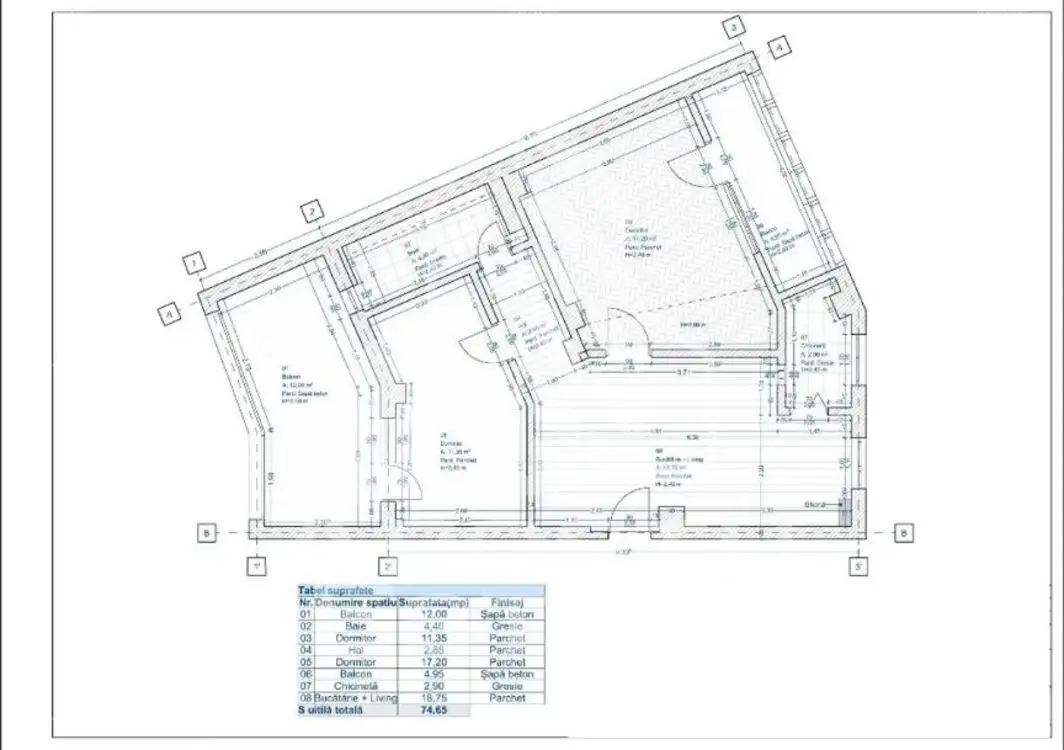 Apartament 2 camere, decomandat, garaj, zona Dorobantilor