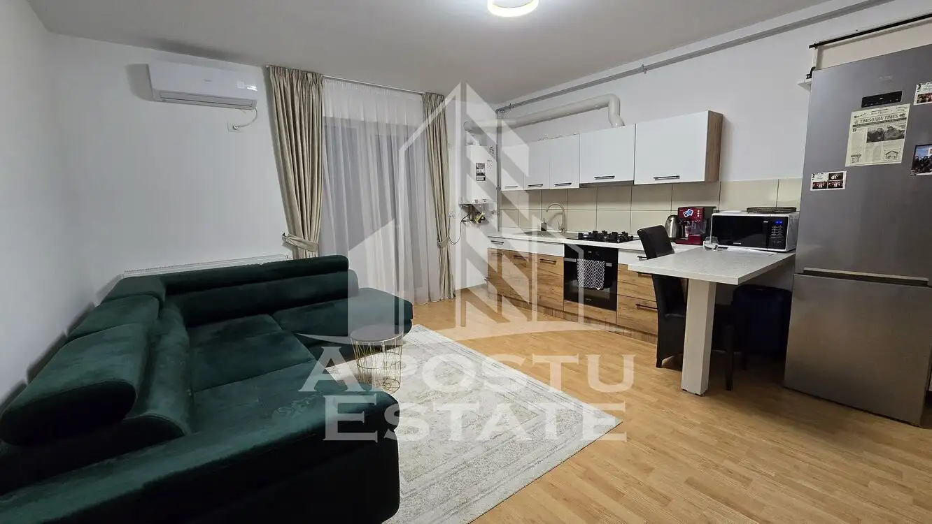 Apartament cu 2 camere, centrala proprie, etaj 2, Giroc - Chisoda