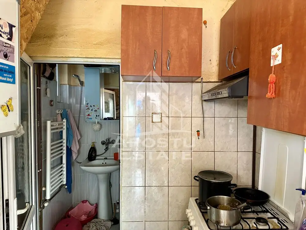 Apartament cu o camera si boxa, centrala proprie, zona Balcescu