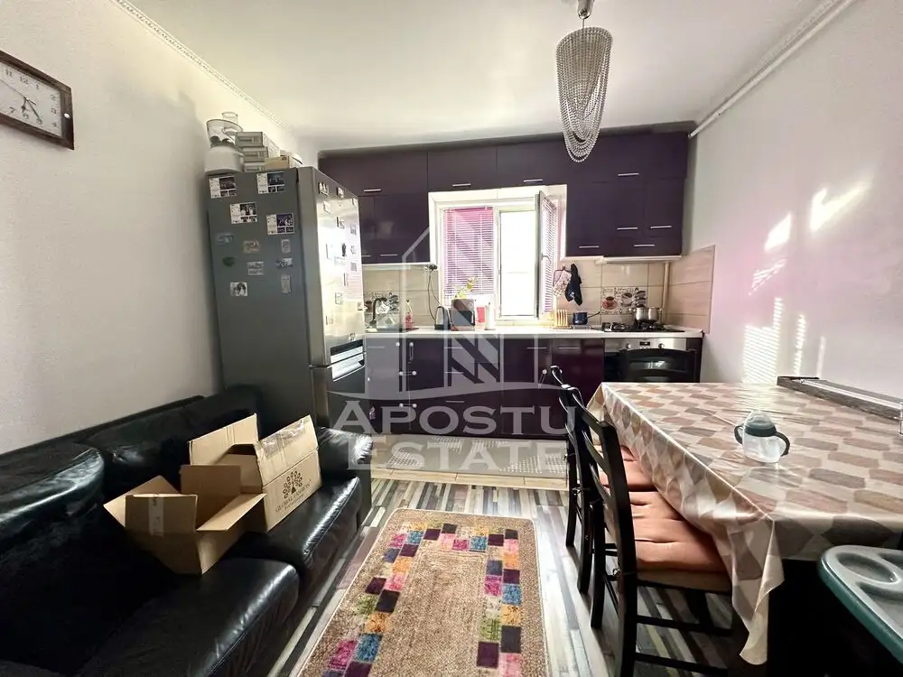 Apartament 2 camere, renovat, centrala proprie, zona Dambovita