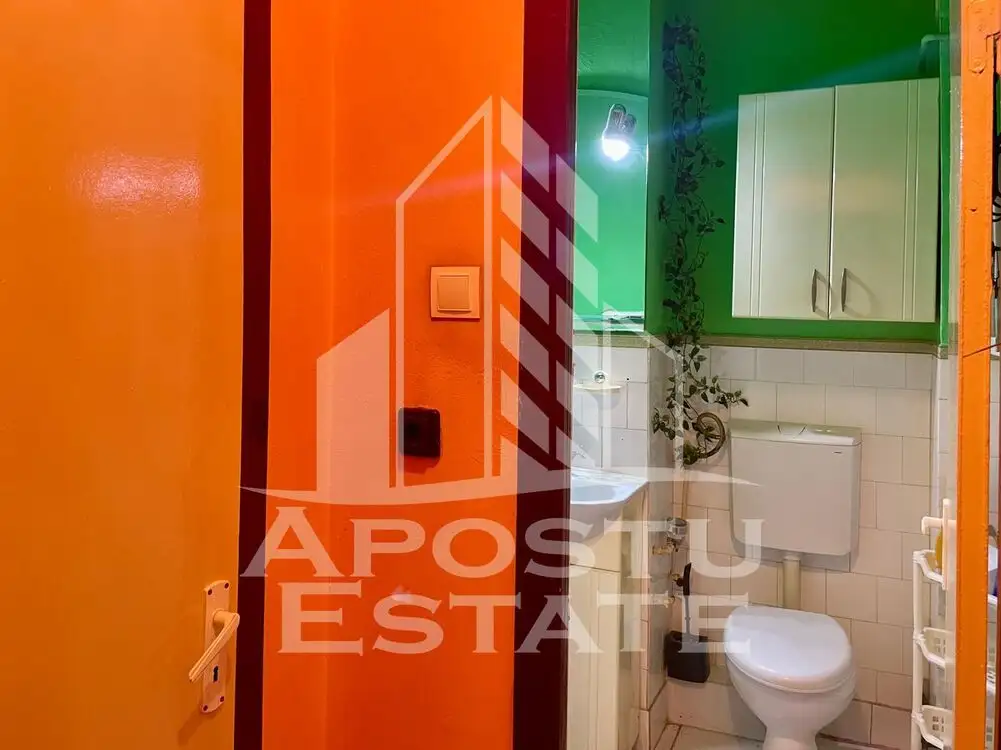 Apartament cu 1 camera, centrala proprie,  zona Fortuna