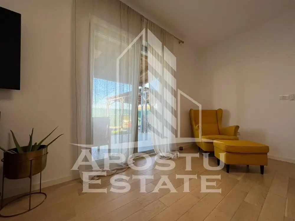 Apartament 2 camere, curte prorpie, Mosnita Noua