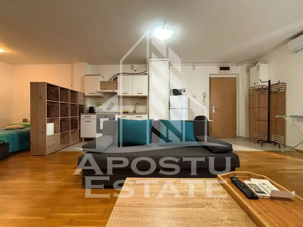 Apartament cu o camera, centrala proprie, zona Torontalului