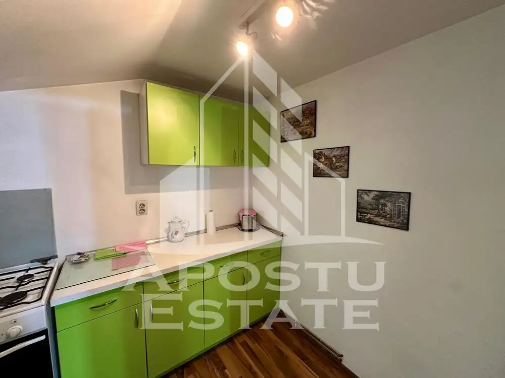 Apartament 2 camere, curte comuna, centrala proprie, Iosefin