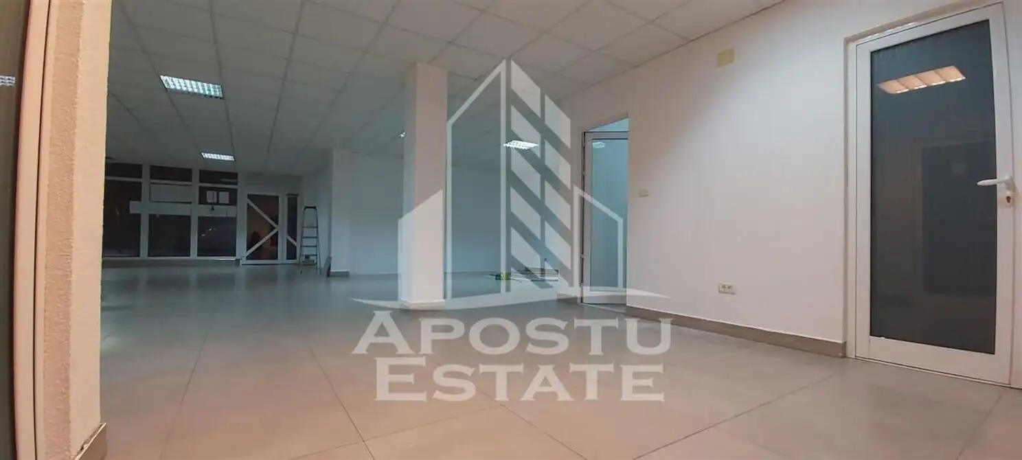 Spatiu comercial, 2 camere, 105 mp, zona Gradiste