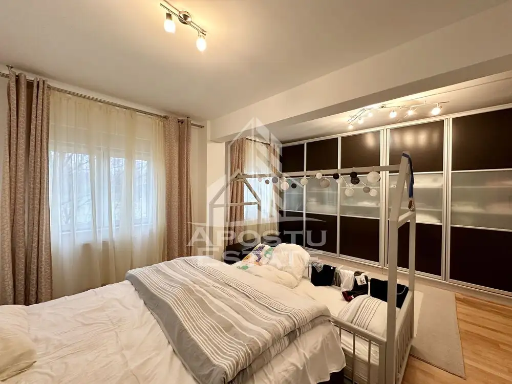 Apartament cu 2 camere si loc de parcare subteran, in Torontalului