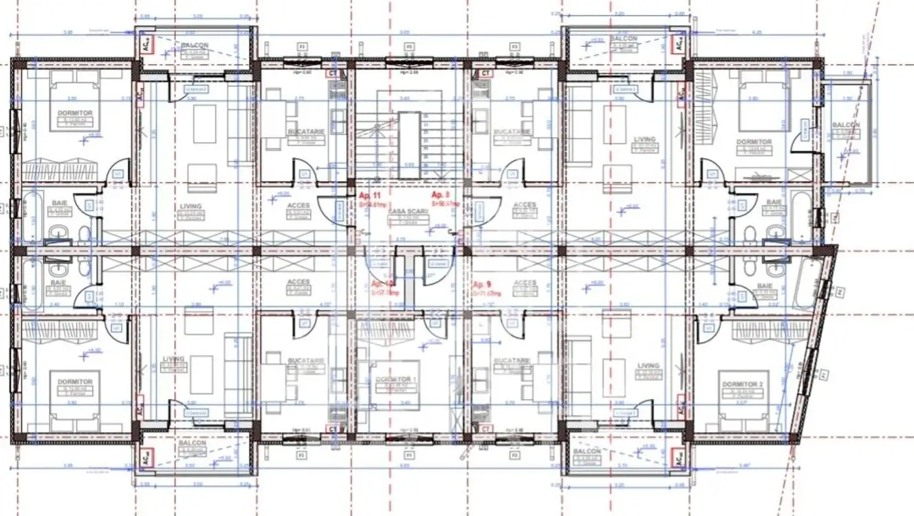 Apartament cu 2 camere, etaj intermediar, decomandat,  Calea Urseni