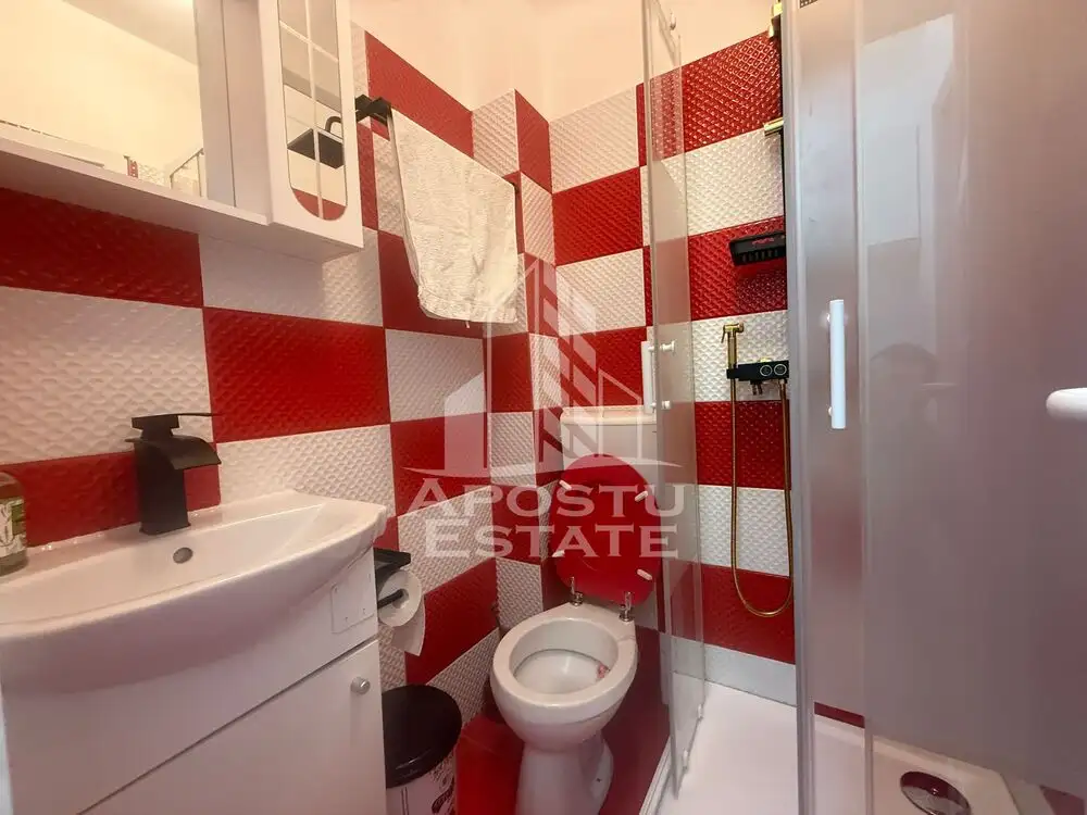 Apartament cu o camera ,  renovat , prima inchiriere , zona Buziasului