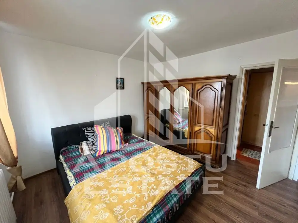 Apartament cu 2 camere etaj intermediar, situat in zona Garii