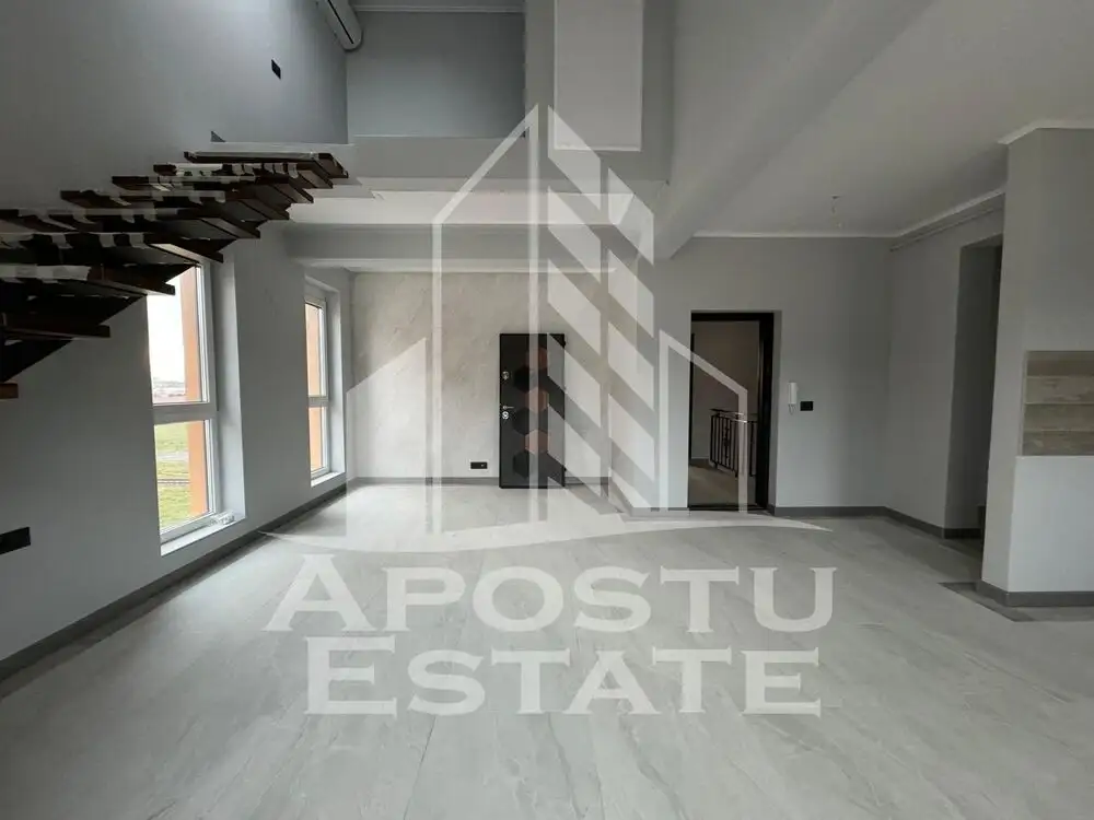 Penthouse cu scara interioara 3 camere si 2 bai, Giroc