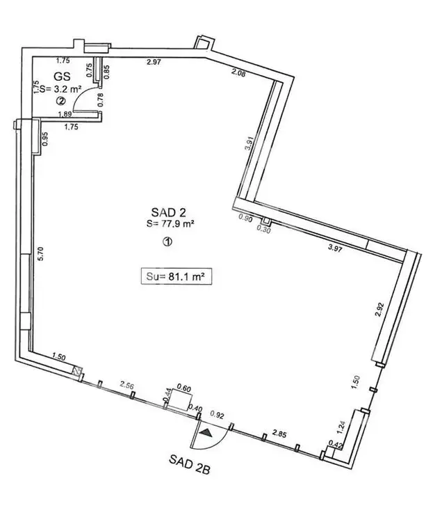 Spatiu comercial 81 mp zona Take Ionescu