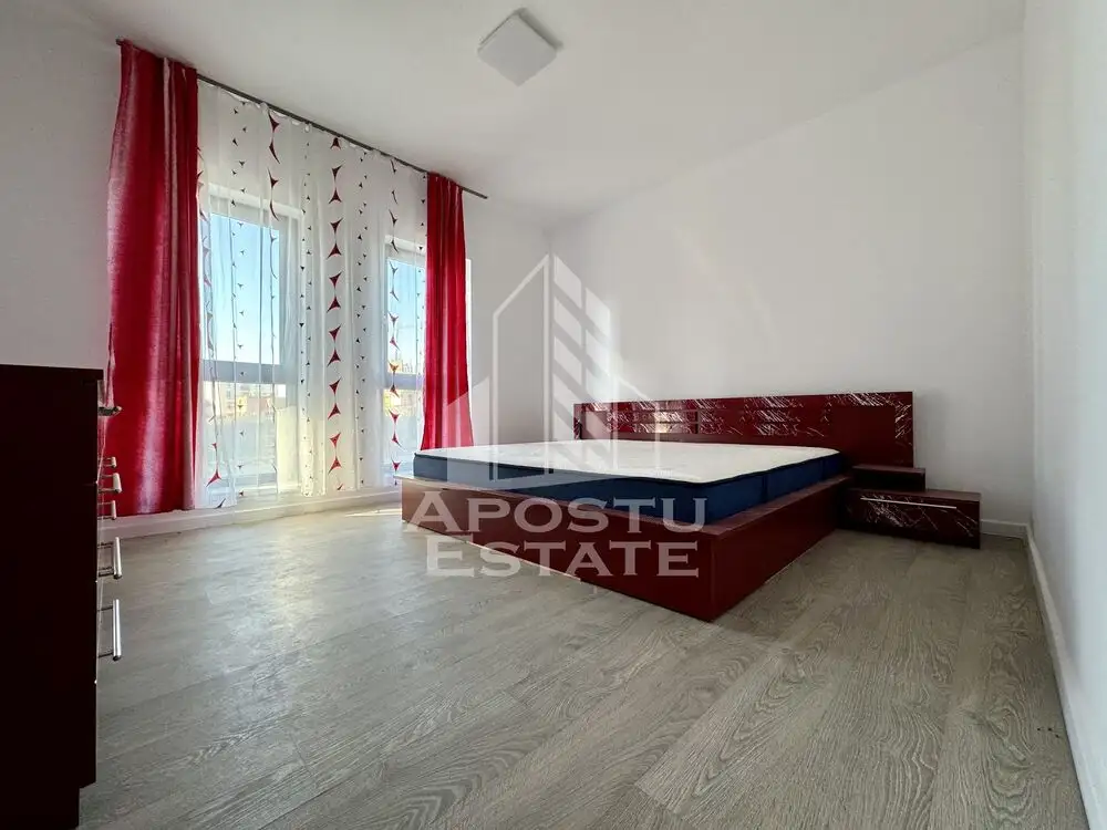 Apartament spatios cu 2 camere si gradina la intrare in Giroc