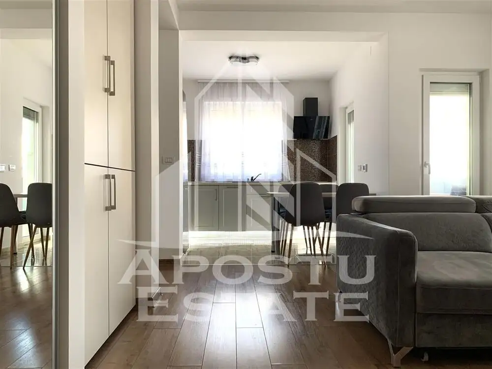 Apartament cu 3 camere, mobilat si utilat, in Dumbravita