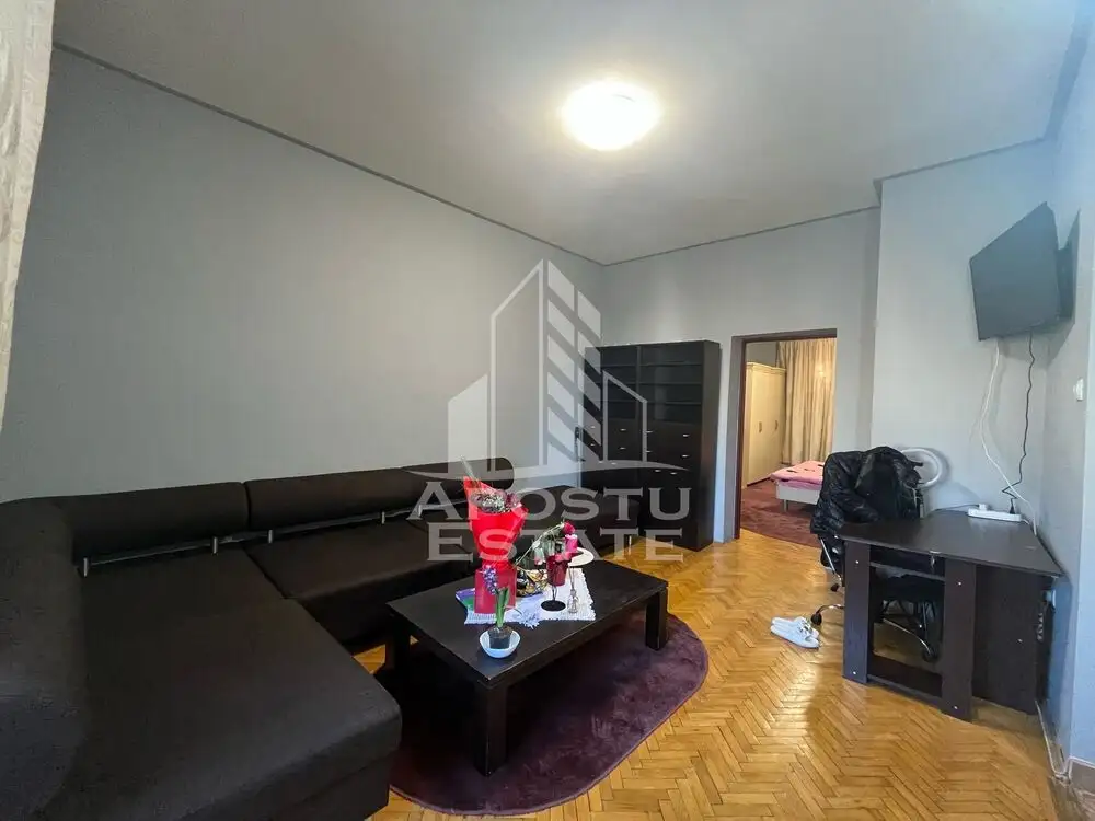 Apartament cu 2 camere, etajul 2, centrala proprie, zona Odobescu