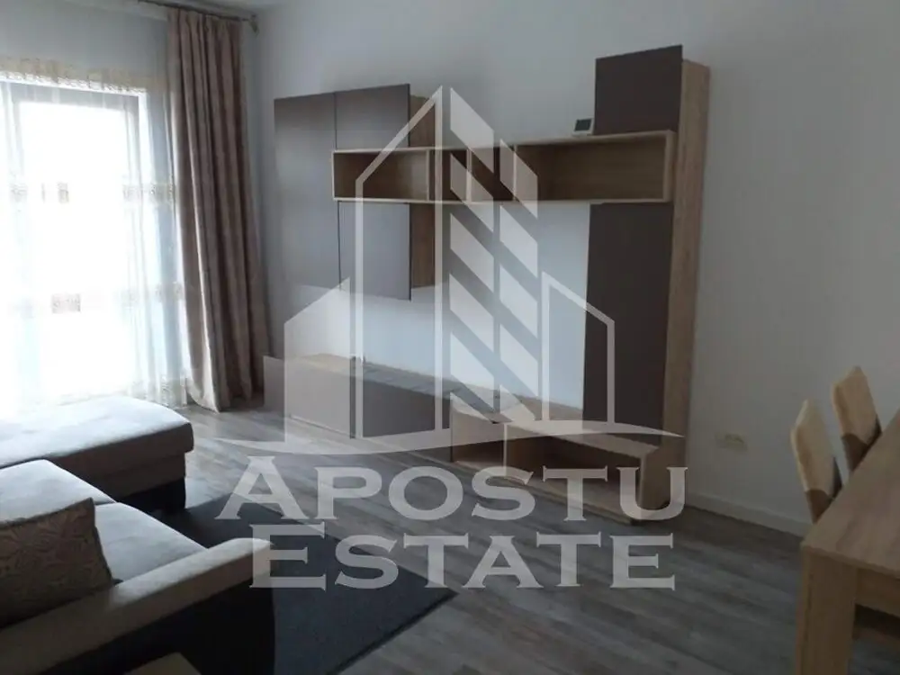 Apartament cu 2 camere, Mobilat, Utilat, Giroc